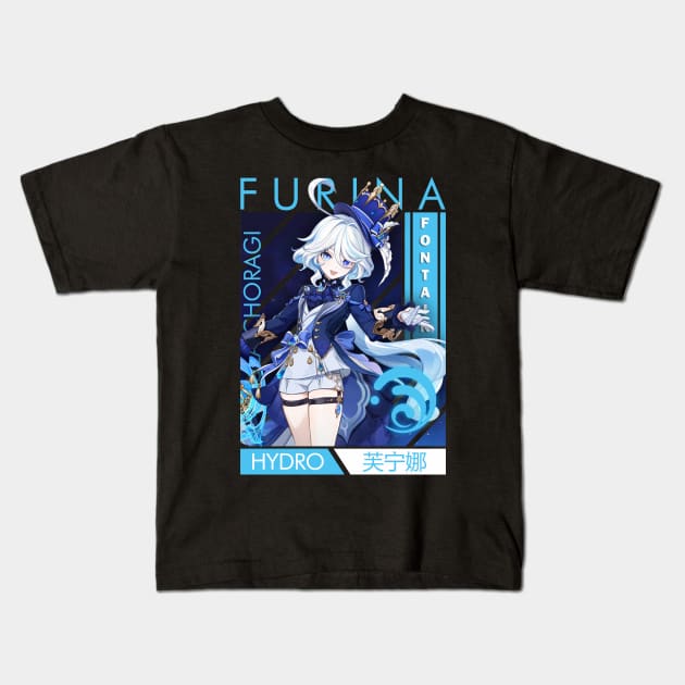 Furina Kids T-Shirt by Nifty Store